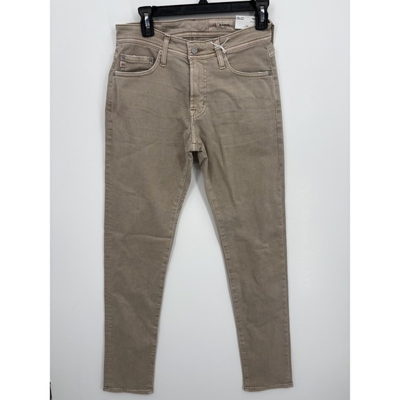 AG Adriano Goldschmied Jean's Men's 28x32 Khaki Denim Tellis Modern Slim, NEW!! - Picture 1 of 8